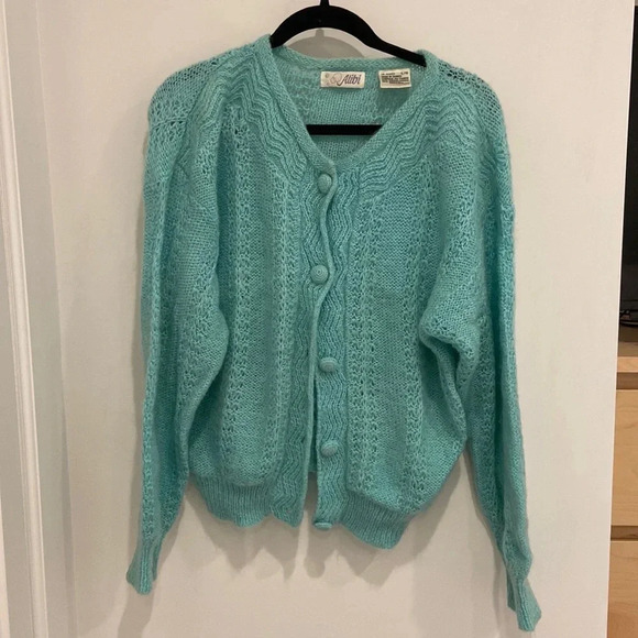 Vintage Alibi Mohair Sweater - Picture 1 of 5